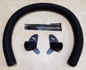 FT 9295R - SN-95 Front Brake Cooling Duct Kit with Thermoplastic Rubber Hose